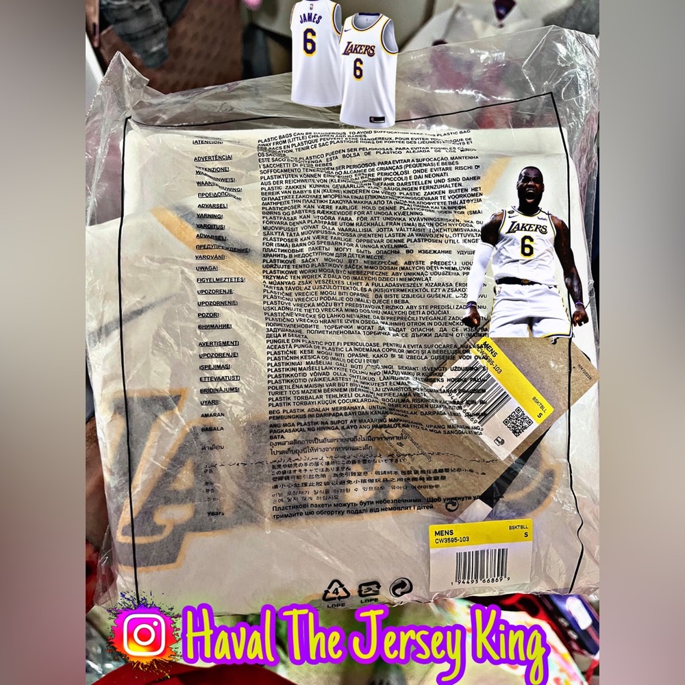 Lakers LeBron James Nike White 2021/22 #6 Swingman Jersey - Association Edition
